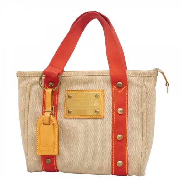 LOUIS VUITTON Handbags - Louis Vuitton Antigua Cabas PM handbag, M40038, beige, women's.